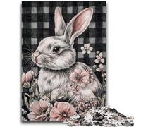 JigsawPuzzle 1000 Pieces for Teenagers Rabbit for Age 14+ Brain Teaser Game Best Gift for Adults And Teenagers 50x75cm