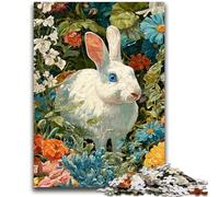 JigsawPuzzle 1000 Pieces for Teenagers Rabbit for Age 14+ Quiz Game Fun at Home Activities, Birthday Present,Travel Gifts 50x75cm