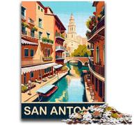 JigsawPuzzle 1000 Pieces for Teenagers San Antonio for Educational Game Challenge Toy Deal As Gifts for The Whole Family (size 50x70cm)