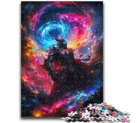 JigsawPuzzle 1000 Pieces for Teenagers Space Warrior for And 14 Years And over Educational Challenge Fun Activities at Home, Birthday Gifts, Travel Gifts 50x75cm
