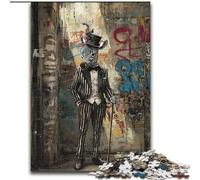JigsawPuzzle 1000 Pieces for Teenagers Suit Zebra, Suitable for People Aged 14 And Above Challenging To Complete But Fun And Humorous Great Gift 50x75cm