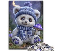 JigsawPuzzle 1000 Pieces for Teenagers Teddy Bear Family Game Stress Reliever Difficult Challenge Artists Collection, Fine Art 50x75cm