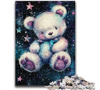 JigsawPuzzle 1000 Pieces for Teenagers Teddy Bear for Age 14+ Brain Teaser Game Best Gift for Adults And Teenagers 50x75cm