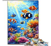 JigsawPuzzle 1000 Pieces for Teenagers Underwater World, for Age 14 Years And over Home Decor As A Gift for The Whole Family And Friends (Size 50x75cm)