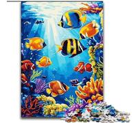 JigsawPuzzle 1000 Pieces for Teenagers Underwater World, Suitable for Ages 14 And Up Home Decor Deal As Gifts for The Whole Family (Size 26x38cm)