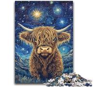 JigsawPuzzle 1000 Pieces for Teenagers Yak Decompressing Intellectual Educational Toy Perfect Decoration 26x38cm