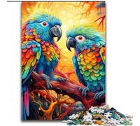 JigsawPuzzle 1000Pieces for Adults Colorful Parrot Jigsaw Puzzle 1000Pieces for The Whole for Women, Gifts for Men (Size 50x75 cm)