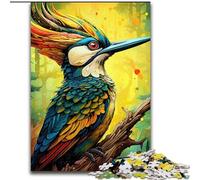JigsawPuzzle 1000Pieces for Adults Colorful Woodpecker Jigsaw Puzzle 1000Pieces for The Whole for Women, Gifts for Men (Size 26x38 cm)