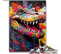 JigsawPuzzle 1000Pieces for Adults Crow Graffiti Jigsaw Puzzle 1000Pieces for The Whole for Women, Gifts for Men (Size 50x75 cm)