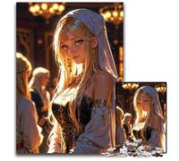 JigsawPuzzle 1000Pieces for Adults Enchanting Golden Elegance Jigsaw Puzzles for Birthdays Holidays Best for Christmas 1000 PCS(38x26cm)