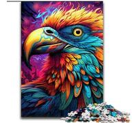 JigsawPuzzle 1000Pieces for Adults Psychedelic Bird Jigsaw Puzzle 1000Pieces for The Whole for Women, Gifts for Men (Size 26x38 cm)