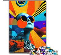 JigsawPuzzle 2000 Pieces for Adults Abstract Woman Brain Teaser Game Wall Decoration Unique Birthday And Xmas Gifts 70x100cm