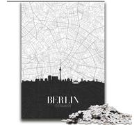JigsawPuzzle 2000 Pieces for Adults Berlin,Help The Brain Exercise Addictive Toys to Cultivate Patience Perfect Decoration 70x100cm