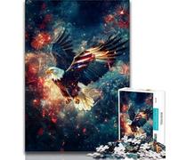 JigsawPuzzle 2000 Pieces for Adults Flying Eagle,Help The Brain Exercise Addictive Toys to Cultivate Patience Perfect Decoration 70x100cm