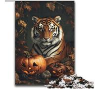 JigsawPuzzle 2000 Pieces for Adults Halloween Tiger Learning Educational Toys Unique Home Decor And Gifts for 14+ 70x100cm