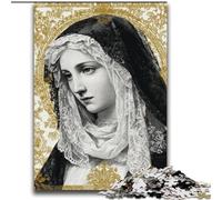 JigsawPuzzle 2000 Pieces for Adults Portrait of Mary The Mother Educational Games Home Decoration Birthday Present, Gifts for Age 14+ 70x100cm