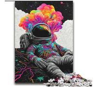 JigsawPuzzle 2000 Pieces for Adults Psychedelic Astronaut Educational Games Home Decoration Birthday Present, Gifts for Age 14+ 70x100cm
