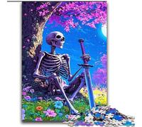 JigsawPuzzle 2000 Pieces for Adults Skeleton Warrior Learning Educational Toys Unique Home Decor And Gifts for 14+ 70x100cm