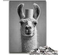 JigsawPuzzle 2000 Pieces for Teenagers Alpaca And Toilet Paper Family Fun Fun at Home Activities, Birthday Present,Travel Gifts, for And 14 Years Old 70x100cm