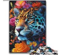 JigsawPuzzle 2000 Pieces for Teenagers Animal Leopard Family Game Stress Reliever Difficult Challenge Artists Collection, Fine Art 70x100cm
