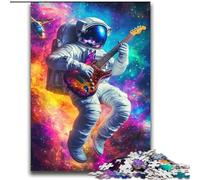 JigsawPuzzle 2000 Pieces for Teenagers Astronaut Playing Guitar Toy Intellectual Game for Home Decoration for Age 14 Years Up 70x100cm