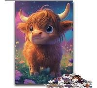 JigsawPuzzle 2000 Pieces for Teenagers Cute Yak Baby Family Fun Fun at Home Activities, Birthday Present,Travel Gifts, for And 14 Years Old 70x100cm
