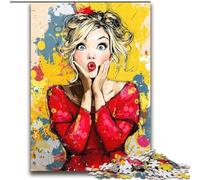 JigsawPuzzle 2000 Pieces for Teenagers Fantasy Girl Family Game Stress Reliever Difficult Challenge Artists Collection, Fine Art 70x100cm