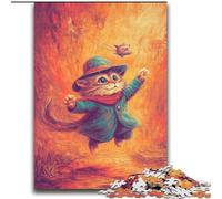 JigsawPuzzle 2000 Pieces for Teenagers Farm Cat,Challenging Game And Family Play with Fully Interlocking Randomly Shaped Pieces 70X100cm
