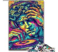 JigsawPuzzle 2000 Pieces for Teenagers Pop-art Michelangelos David Statue Toy Intellectual Game for Home Decoration for Age 14 Years Up 70x100cm