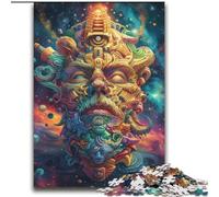 JigsawPuzzle 2000 Pieces for Teenagers Psychedelic Humans for Age 14+ Brain Teaser Game Best Gift for Adults And Teenagers 70x100cm