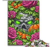 JigsawPuzzle 2000 Pieces for Teenagers Pumpkin Skeleton Decompressing Intellectual Educational Toy Perfect Decoration 70x100cm