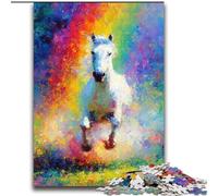 JigsawPuzzle 2000 Pieces for Teenagers Rainbow Unicorn Toy Intellectual Game for Home Decoration for Age 14 Years Up 70x100cm