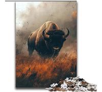 JigsawPuzzle 2000 Pieces for Teenagers Wild Buffalo Family Fun Fun at Home Activities, Birthday Present,Travel Gifts, for And 14 Years Old 70x100cm