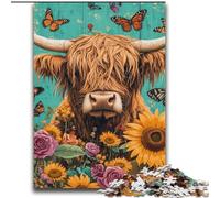 JigsawPuzzle 2000 Pieces for Teenagers Yak Family Game Stress Reliever Difficult Challenge Artists Collection, Fine Art 70x100cm