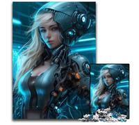 JigsawPuzzle a Pieces for Adults AI Beutiful Girl Wooden Jigsaw Puzzles Relaxing Entertainment Perfect Christmas GiftHome Decor 1000 PCS(75x50cm)