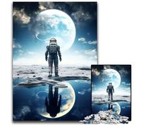 JigsawPuzzle a Pieces for Adults Alien Planet View Paper Jigsaw Puzzles Relaxing Entertainment Perfect Christmas GiftHome Decor 1000 PCS(38x26cm)