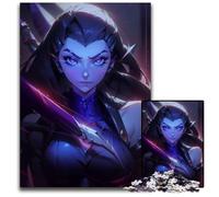 JigsawPuzzle a Pieces for Adults Black Widow Paper Jigsaw Puzzles Relaxing Entertainment Perfect Christmas GiftHome Decor 1000 PCS(38x26cm)