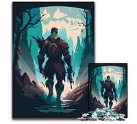 JigsawPuzzle a Pieces for Adults Lone Warrior Paper Jigsaw Puzzles Relaxing Entertainment Perfect Christmas GiftHome Decor 1000 PCS(38x26cm)