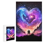 Jigsaws 1000 PCS for Adults Bride And Groom Universe Jigsaws for Adults Toy Wall Decor Birthday Present Unique Birthday And Xmas Gifts 1000 PCS