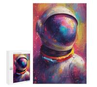 Jigsaws 1000 PCS for Adults Colorful Astronaut Jigsaws for Adults Toy Wall Decor Birthday Present Unique Birthday And Xmas Gifts 1000 PCS