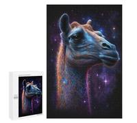Jigsaws 1000 PCS for Adults Cosmic Camel Portrait-1 Adult Jigsaw Puzzle Brain Teaser Game A Work of Art Fun at Home Activities, 1000 PCS
