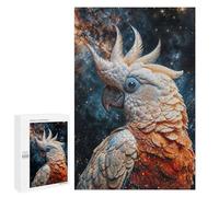 Jigsaws 1000 PCS for Adults Cosmic Cockatoo Jigsaws for Adults Toy Wall Decor Birthday Present Unique Birthday And Xmas Gifts 1000 PCS