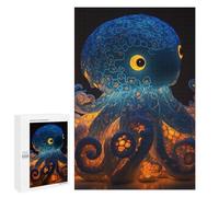 Jigsaws 1000 PCS for Adults Cute Octopus Jigsaws for Adults Toy Wall Decor Birthday Present Unique Birthday And Xmas Gifts 1000 PCS