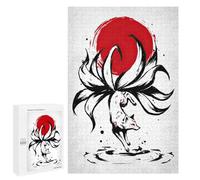 Jigsaws 1000 PCS for Adults Kitsune Nine Tailed Fox Adult Jigsaw Puzzle Relax Games Perfect Decoration Christmas Birthday Gifts 1000 PCS