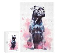 Jigsaws 1000 PCS for Adults Watercolor Cane Corso Jigsaws for Adults Toy Wall Decor Birthday Present Unique Birthday And Xmas Gifts 1000 PCS