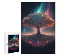 Jigsaws 1000 PCS for Adults World Tree Yggdrasil Adult Jigsaw Puzzle Relax Games Perfect Decoration Christmas Birthday Gifts 1000 PCS