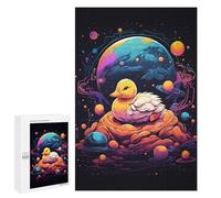 Jigsaws 1000 PCS for Teenagerss Baby Ducks Sleeping Clouds Jigsaw Puzzle Brain Teaser Game Stress Reliever Challenging To Complete 1000 PCS