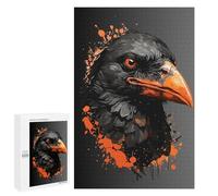 Jigsaws 1000 PCS for Teenagerss Crow Bird Animals Jigsaws for Adults Brain Teaser Game Birthday Present Challenging To Complete 1000 PCS
