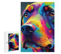 Jigsaws 1000 PCS for Teenagerss Labrador Colorful Puzzles for Adults Hands-on Game Birthday Present Birthday Present, Gifts, 1000 PCS