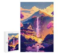 Jigsaws 1000 PCS for Teenagerss Mountain Retreat Serenity Jigsaws for Adults Brain Teaser Game Birthday Present Challenging To Complete 1000 PCS